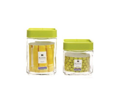 IG794 BỘ HAI HŨ THỦY TINH  GLASSLOCK 500ML,700ML